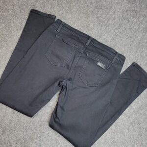 Joes Jeans Womens 32 Black Denim Americana Grunge Streetwear The Skinny Leg